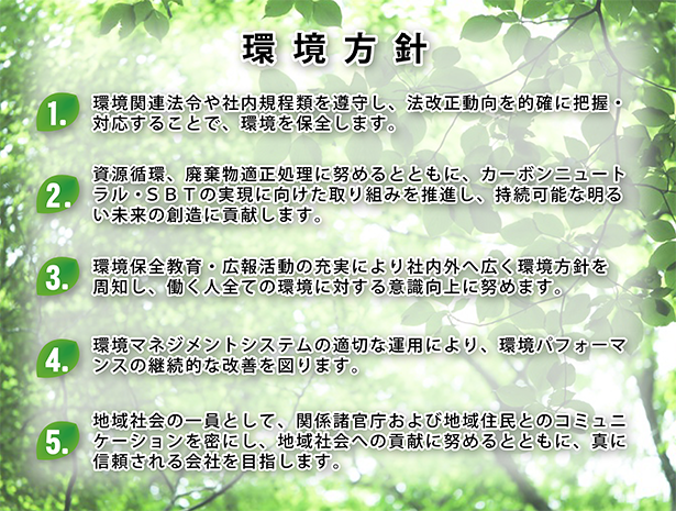 環境方針