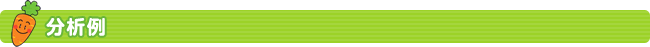 分析例